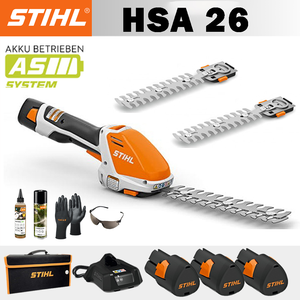 【STIHL】 HSA 26*1 lítium akkumulátoros metszőolló